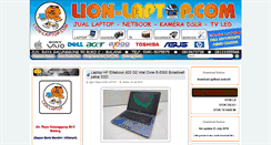 Desktop Screenshot of lion-laptop.com